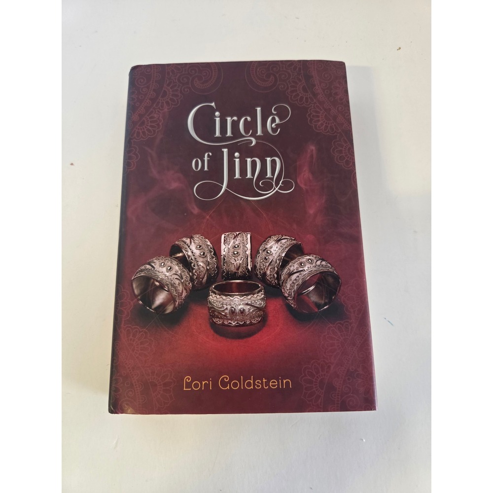Circle of Jinn by Lori Goldstein Hardcover YA Fantasy Novel 2016 Sequel